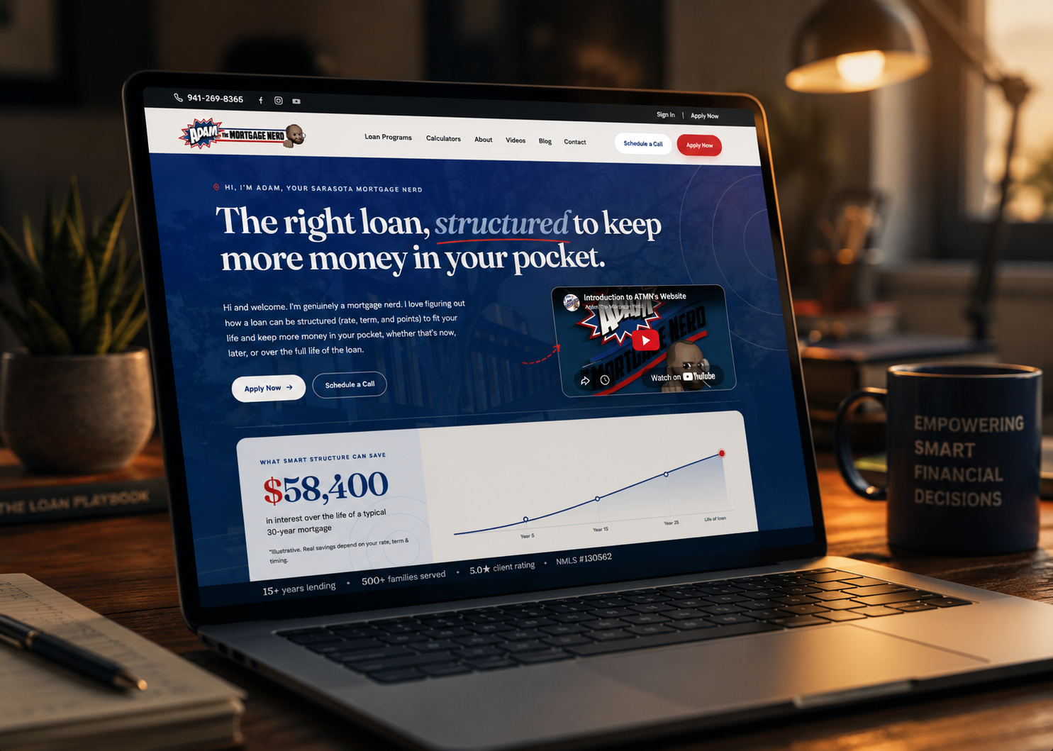 Adam the Mortgage Nerd website
