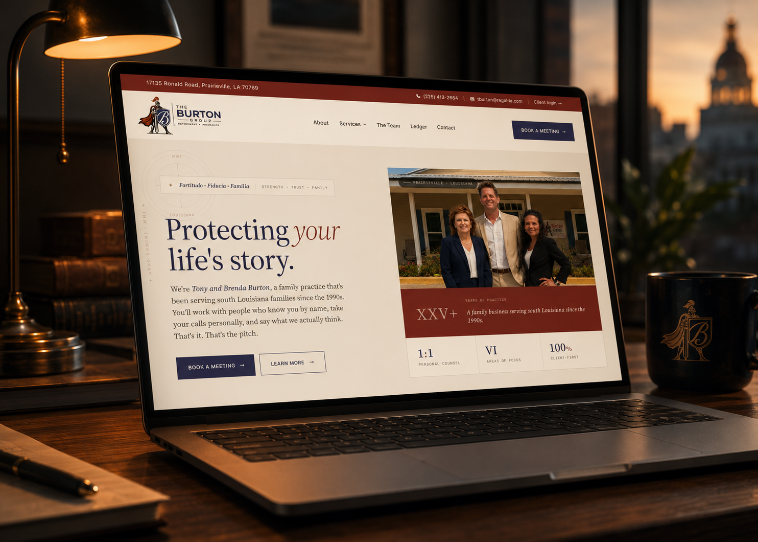 The Burton Group website